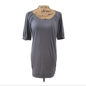 Vince Gray Mini Tunic Dress Size XS